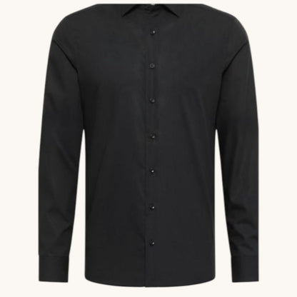 Men's branded shirt with embroidery. Golden Ears of Wheat.